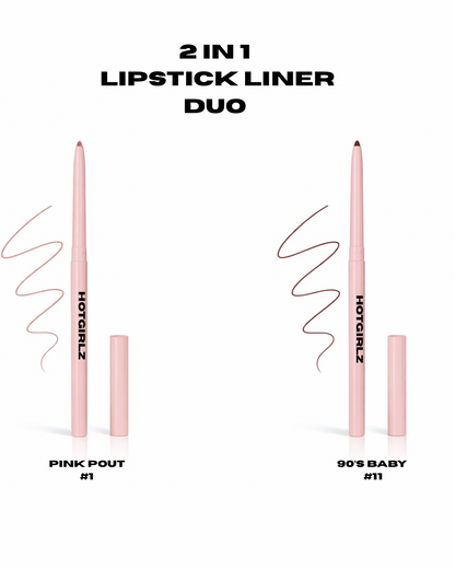 Lipstick Liner Duo- #1,#11
